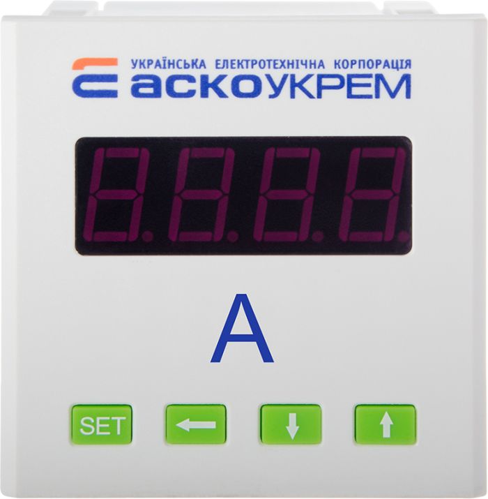 AС амперметр цифровий  5А 80х80  модель ЦА-8