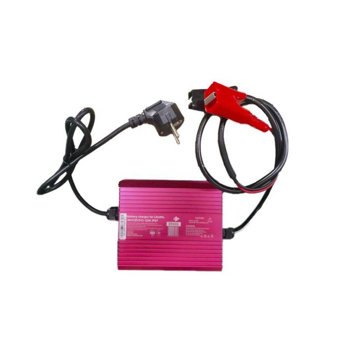 Зарядний пристрій для акумуляторів LiFePO4 24V (29.2V)-10A-292W IP 67