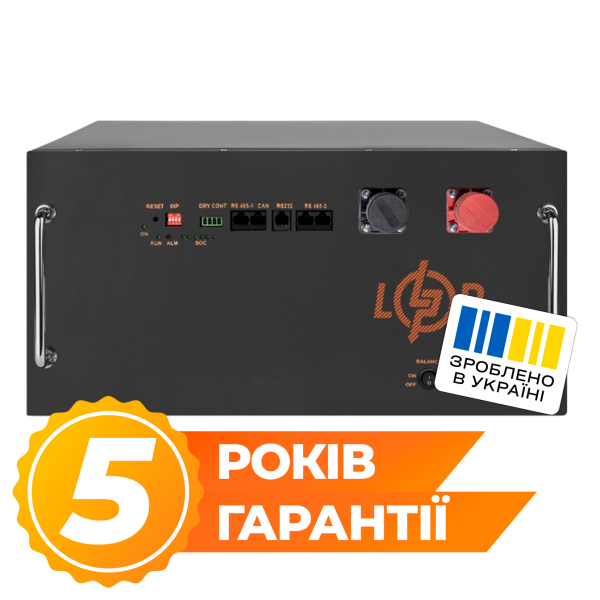Акумулятор LP LiFePO4 51,2V - 304 Ah (15565Wh) (BMS JK 200A/100А) RM RS485/CAN BL