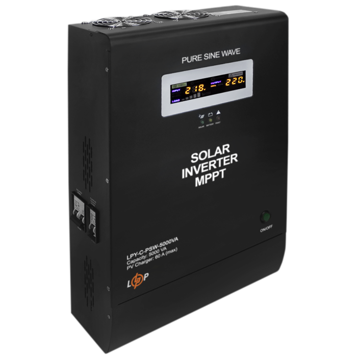 Сонячний інвертор (ДБЖ) LogicPower LPY-C-PSW-5000VA (3500W) MPPT48V