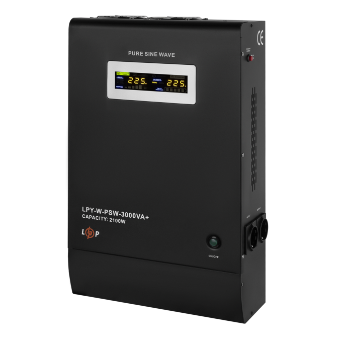 ДБЖ з правильною синусоїдою 48V LPY-W-PSW-3000VA+(2100Вт)