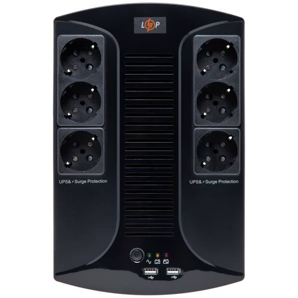 Лінійно-інтерактивне ДБЖ LP 650VA-6PS (455Вт)