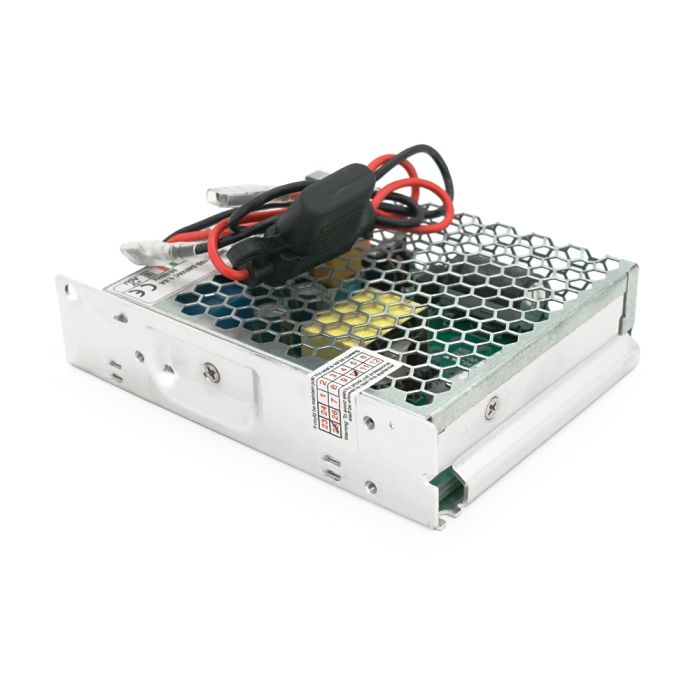 UPS без боксу CEKO PSC-60-12 під зовнішній акб, потужність 12V(60W), струм заряду акб 13.8В/1А, метал, 129×97×30 мм