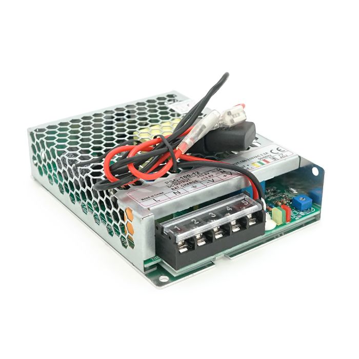 UPS без боксу CEKO PSC-100-12 під зовнішній акб, потужність 12V(100W), струм заряду акб 13.8V/2А, метал, 129×97×30 мм