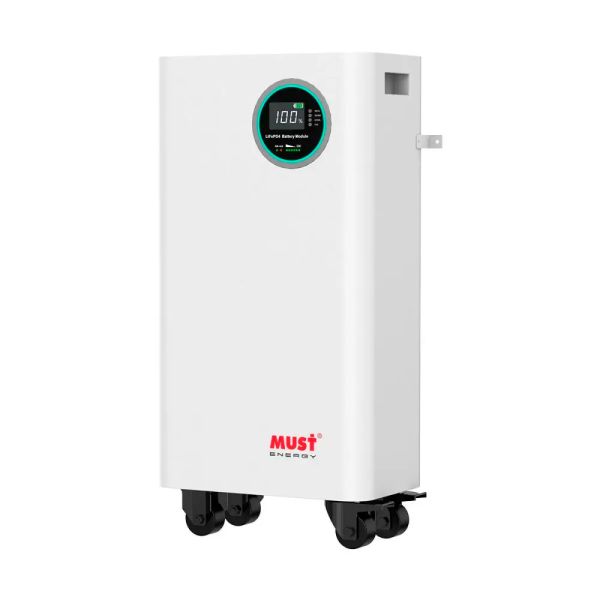 Акумуляторна батарея Must LiFePO4 LP16-48300 51.2V 300Ah, 15.36kWh, BMS150A@16S, CAN2.0/RS232/RS485, 6000 cycles, 490x923x265, 117kg