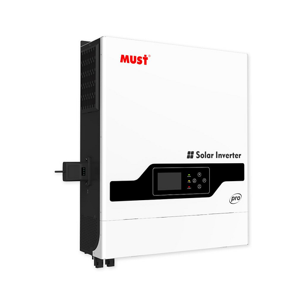 Гiбрiдне ДБЖ  MUST PV18-8048PRO II, 8000W, 48V, PV 2*4000W, ток заряда 1-120А, 160-275V, MPPT (120А, 90-430 Vdc), 425*527*145 мм