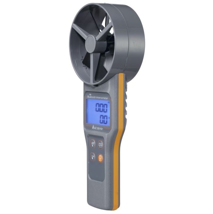 Анемометр-аналізатор з bluetooth (СО2, RH, точка роси, WBGT) AZ-89191