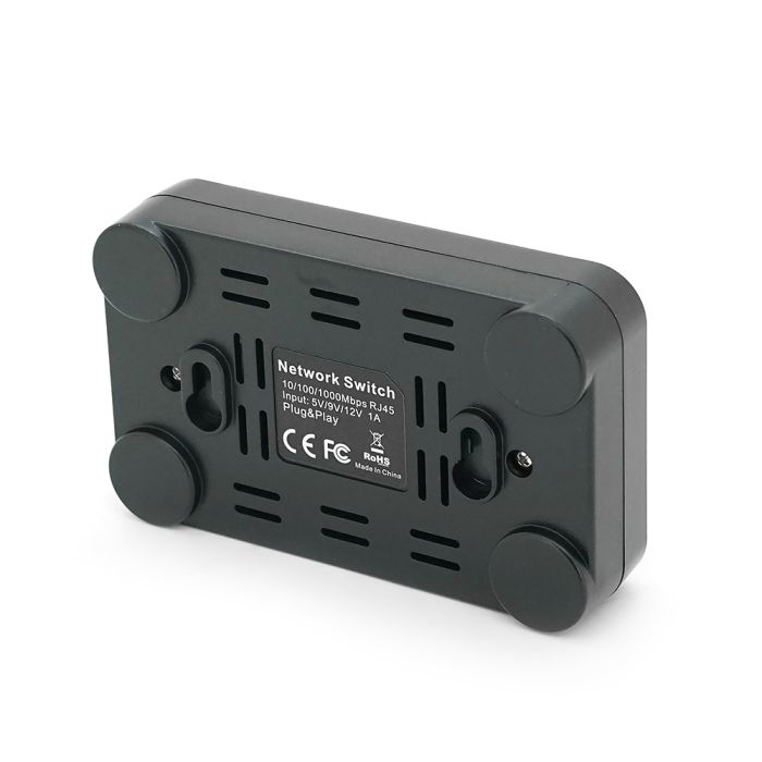 Комутатор ALFA S805 5 портів Ethernet 10/100/1000 Мбіт/сек, BOX Q120