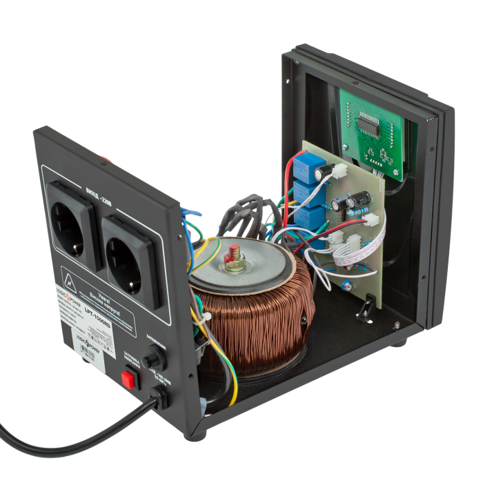 Стабілізатор напруги LPT-2500RD BLACK (1750W)