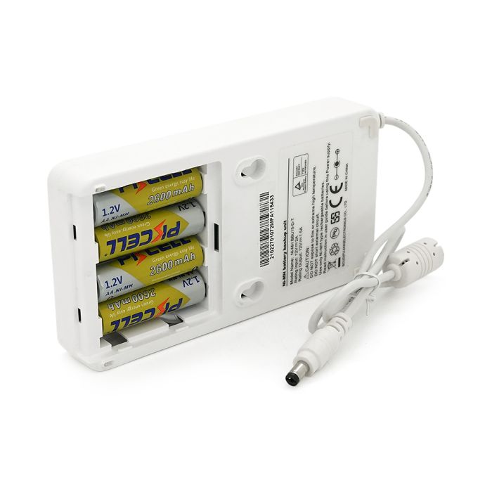 ДБЖ для роутера SborYT YT44793, 15W, Output: DC12V/1,5A, 10400mAh(знімні 4(АА)*2600MAh), White, BOX
