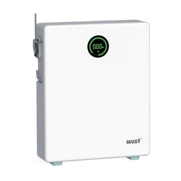 Акумуляторна батарея Must LiFePO4 LP28-48200 51.2V 200Ah 10,24KWh, CAN2&RS232&RS485,WI-FI,IP65, 6000 cycles 500*893*150mm, 92KG