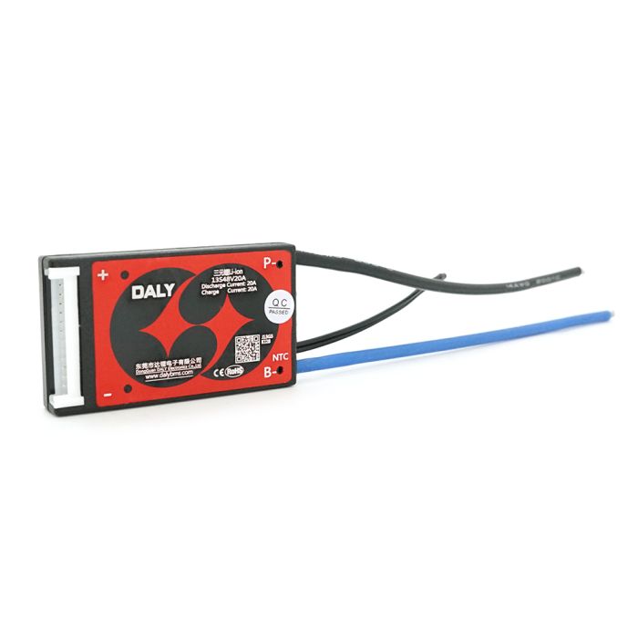 BMS плата DaLy Li-ion  48V 13S 20/20A