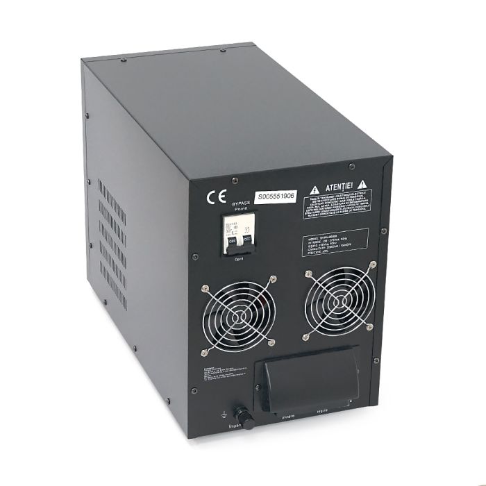 Стабилизатор напряжения Conter HIBRID 20000 VA-V2/15000W однофазный, сервопривод, напольного монтажа, LED дисплей, диапазон130-260V, AC230±3%, клемная колодка, 220x335x230mm, 19.1kg