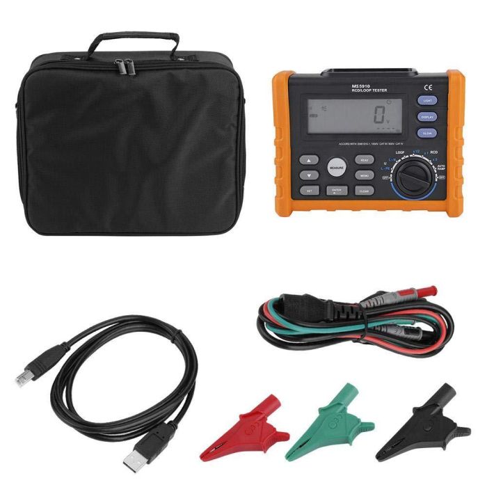 Вимірювач опору петлі фаза-нуль Peakmeter PM5910