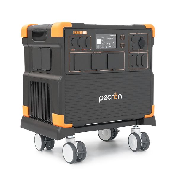 Power station Pecron E3800LFP APP Control, 4200W/3840Wh LiFePO4, MPPT 3000W max, DC12V-5A, XT60-12V-30A, 4хAC 220, 4xUSB-18W, 2хUSB-C(100W), Fast charge 90min, 445х307х373mm, 39.6kg