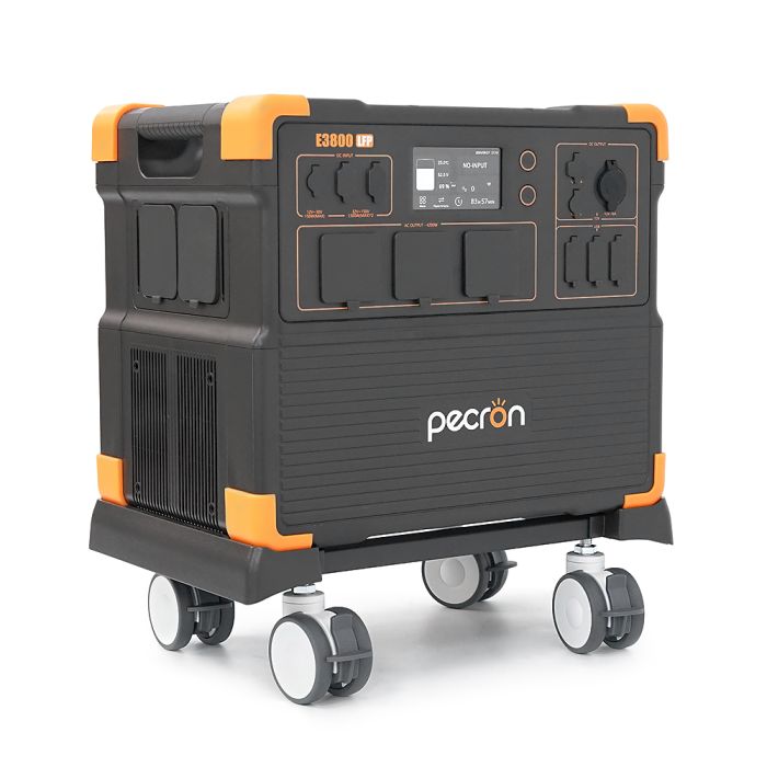 Power station Pecron E3800LFP APP Control, 4200W/3840Wh LiFePO4, MPPT 3000W max, DC12V-5A, XT60-12V-30A, 4хAC 220, 4xUSB-18W, 2хUSB-C(100W), Fast charge 90min, 445х307х373mm, 39.6kg