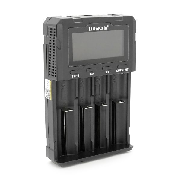 ЗУ універсальне Liitokala Lii-KU4, 4 канали, LCD display, підтримує Li-ion, Ni-Mh/Li-ion/HV/LiFePo4, USB QC, Box