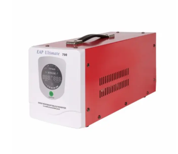 ДБЖ із правильною синусоїдою Westech EAP ULTIMATE MPS-700 (1000VA), 5/10/15/20А, під зовнішню АКБ 12В (AGM/GEL/LFP), 337х146х170мм