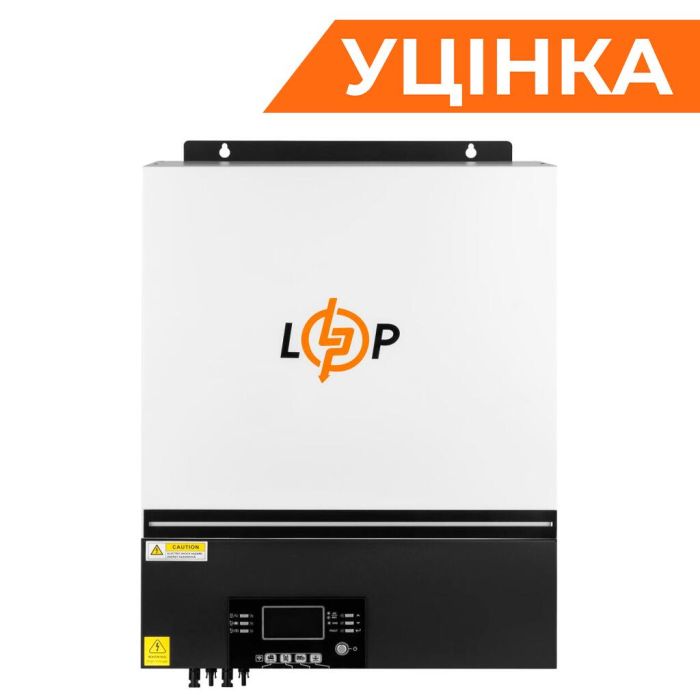 Гібридний сонячний інвертор (ДБЖ) LPW-HY-MAX-8000VA (8000Вт) 48V 80A MPPT 90-450V Уцінка