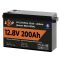Акумулятор LP LiFePO4 12V (12,8V) - 200 Ah (2560Wh) (Smart BMS 150А) з BT пластик Уцінка