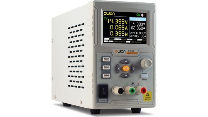 Лабораторне джерело живлення (0-60В, 0-3А, 1 мВ/1 мА) OWON P4603