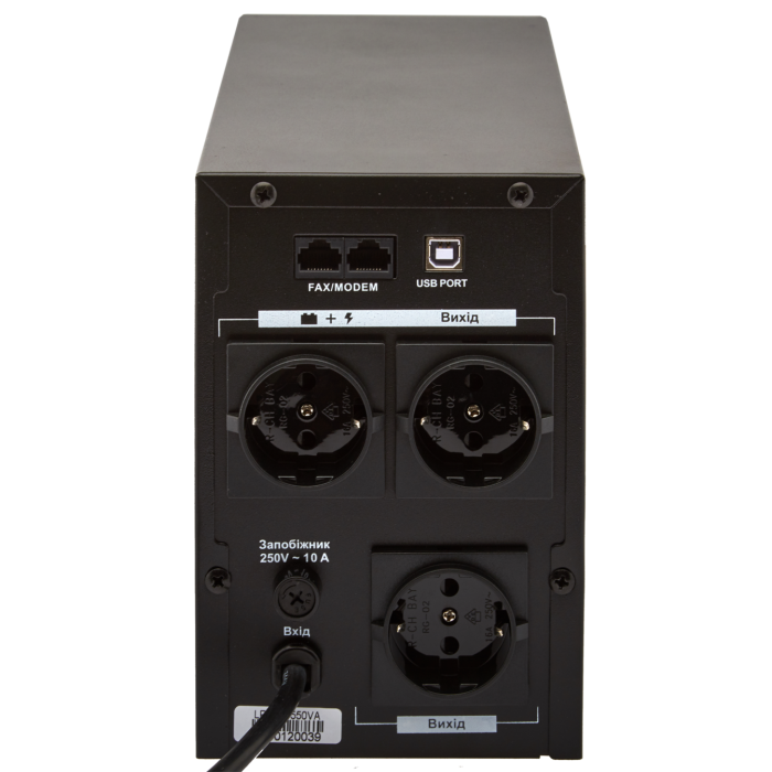 Лінійно-інтерактивне ДБЖ LPM-UL1250VA (875Вт)