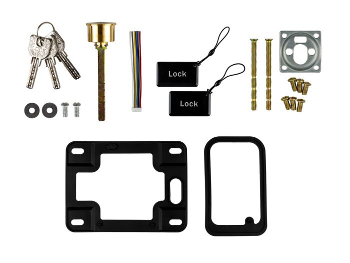 Бездротовий біометричний комплект контролю доступу SEVEN LOCK SL-7772BF з замком Cross Latch