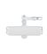 Дотягувач дверей RYOBI 9903 glossy white 65 кг