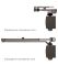 Дотягувач дверей RYOBI 1200 metallic bronze 80 кг
