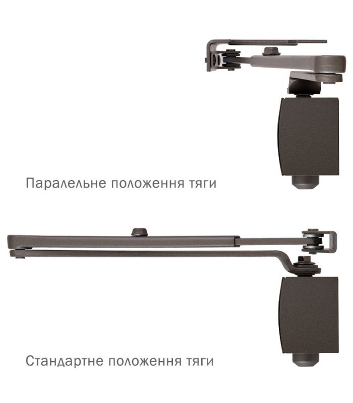Дотягувач дверей RYOBI 1200 metallic bronze 80 кг