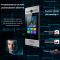 R29C Black - Багатоабонентна панель виклику на Android (розпізнавання обличчя, Bluetooth), Багатоабонентна
