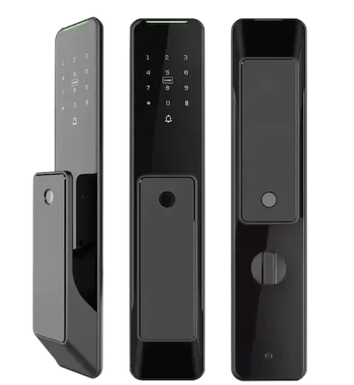 Розумний дверний біометричний замок SEVEN LOCK SL-7775BF black