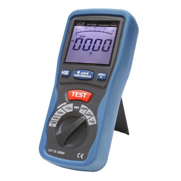 Мегаомметр цифровий CEM DT-5505