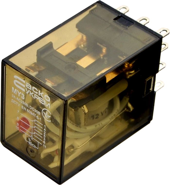 Реле МY3 (DC 12 V)