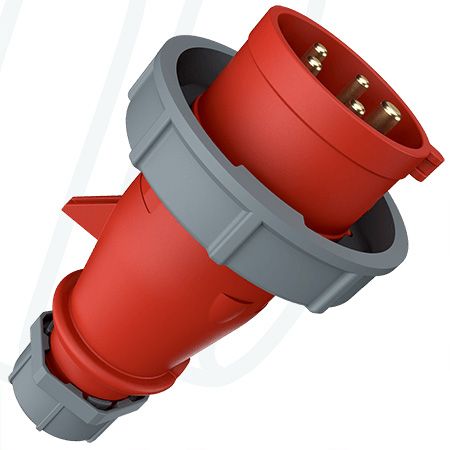 Штекер AM-TOP 16A 5п 6г 400В, IP67, MENNEKES (артикул 288)