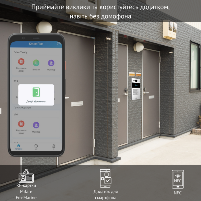 R20B - Чотирьохабонентна панель виклику, Багатоабонентна