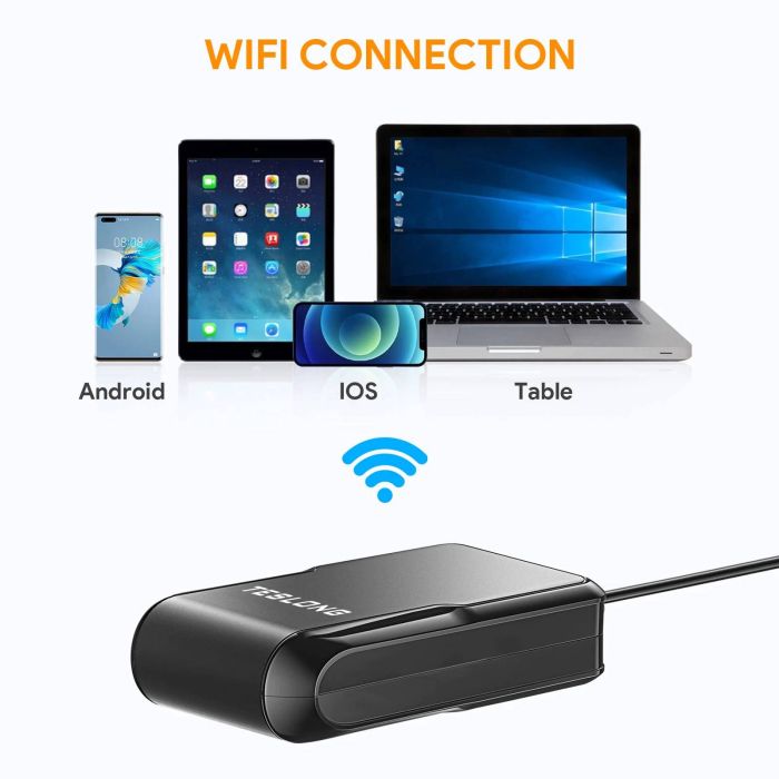 Ендоскоп для зброї Teslong NTG150W WiFi 5мм, 1.2м