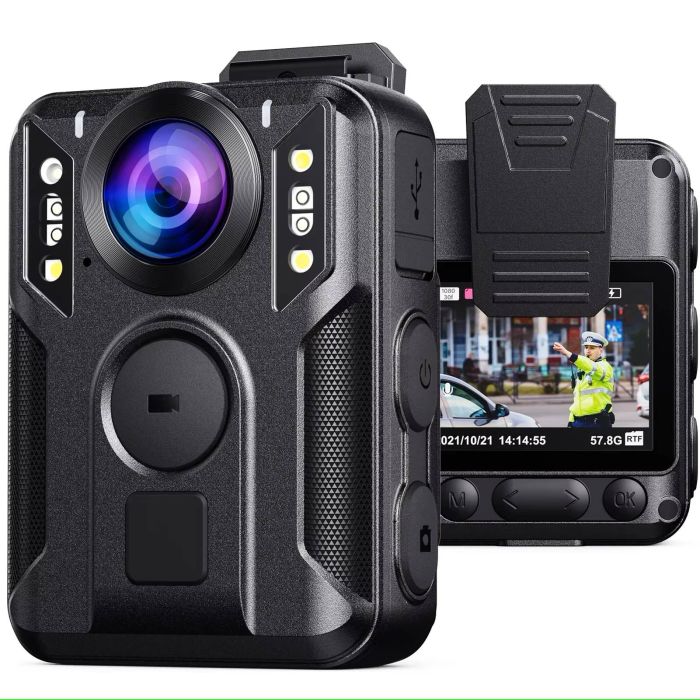 Боді камера BOBLOV M6, GPS, 64Gb