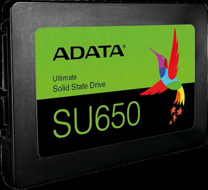 Накопичувач SSD ADATA Ultimate SU650 240GB 2.5"; SATA III 3D NAND TLC (ASU650SS-240GT-R)