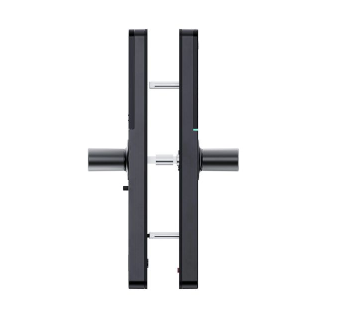 Розумний дверний біометричний замок SEVEN LOCK SL-7779BFW black (без врізної частини)