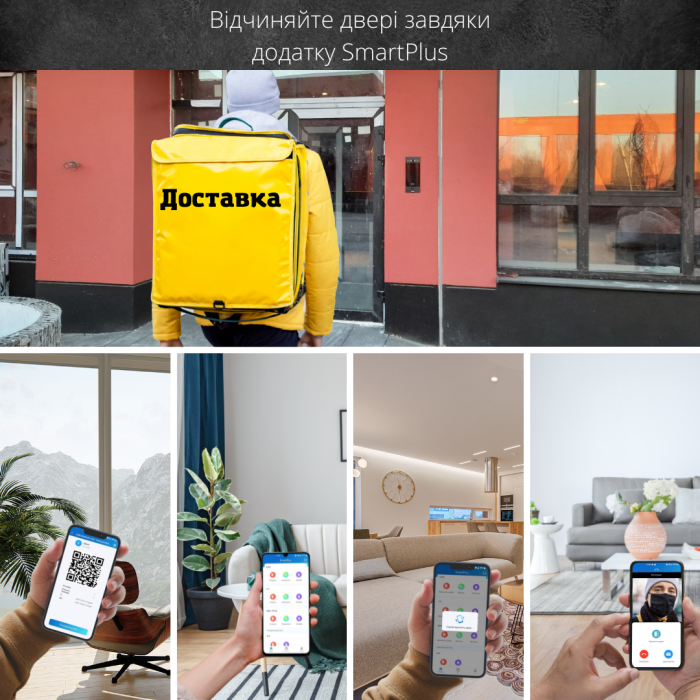 R29C Black - Багатоабонентна панель виклику на Android (розпізнавання обличчя, Bluetooth), Багатоабонентна