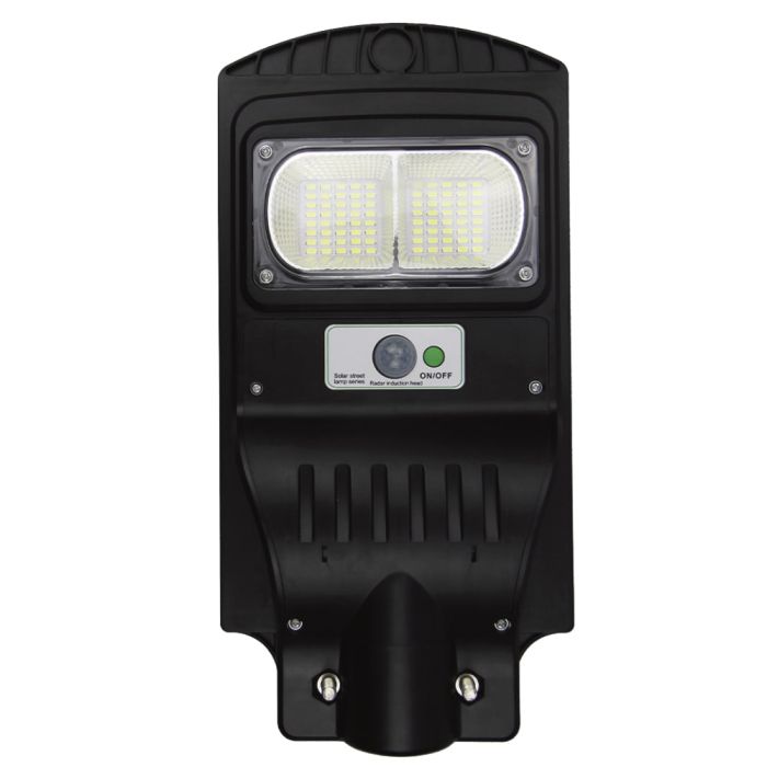 LED вуличний світильник на сонячній батареї VARGO 40W 6500K, Акумулятор: 3.2V, 6Аh Сонячна панель: 6V, 7W, з датчик руху, 116790