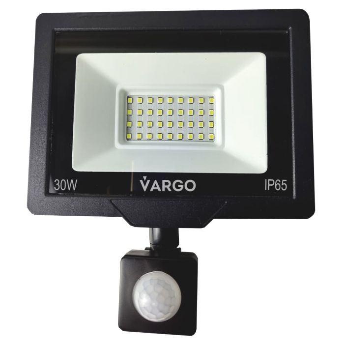 LED прожектор з датчиком руху VARGO 30W 6500K 2700lm (330330)