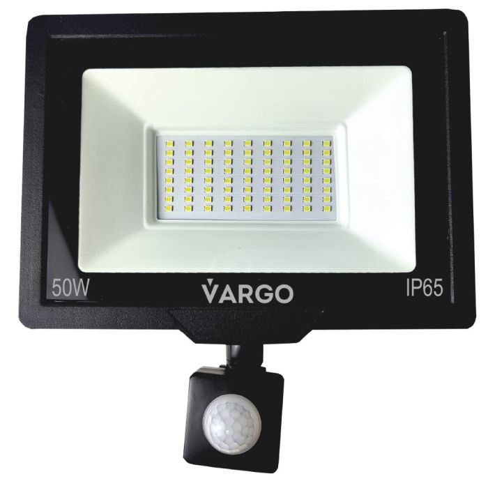 LED прожектор з датчиком руху VARGO 50W 6500K 4500lm (330350)