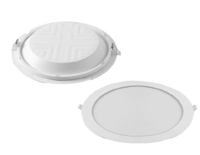 LED світильник VARGO 18w, коло, 6500K, Φ219*25mm. 1620lm (118979)