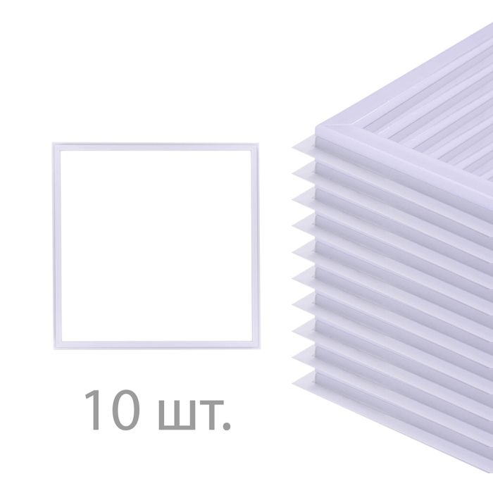 10 Світлодіодних розбірних рамок VARGO 48W 595х595 4800LM 6500К (V-118298)