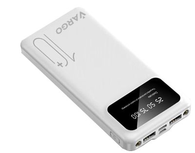 Power Bank 10 000mAh з ліхтариком (Micro, Type-C, УМБ, павербанк, зовнішній акумулятор, портативна батарея, павер банк, PowerBank, 10000 мах)