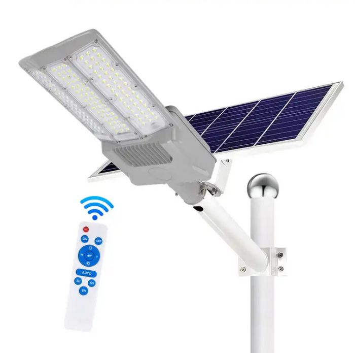 LED вуличний світильник на сонячній батареї VARGO 300W 6500K, Акумулятор: 3.2V, 30Аh Сонячна панель: 6V, 30W, 118808