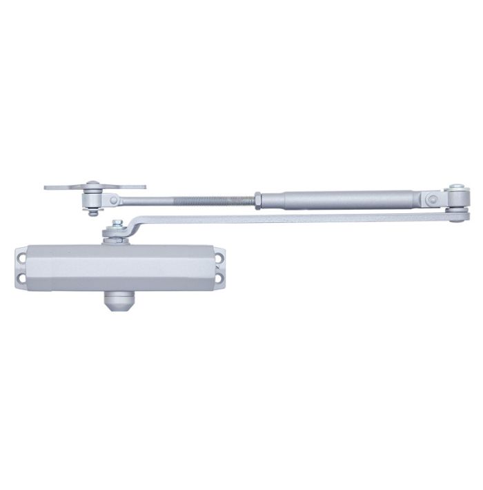 Дотягувач дверей від 75 до 100 кг SEVEN DC-7744 silver