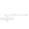 Дотягувач дверей 45 кг SEVEN DC-7741 white